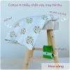 Vải cotton 4 CHIỀU HÌNH - may quần áo, body suit, đầm váy sơ sinh, trẻ nhỏ,... mặc HÈ THU ĐÔNG (tùy mẫu)