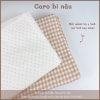 Vải cotton 4 CHIỀU HÌNH - may quần áo, body suit, đầm váy sơ sinh, trẻ nhỏ,... mặc HÈ THU ĐÔNG (tùy mẫu)