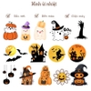 Hình ủi nhiệt - HALLOWEEN - ủi trang trí quần áo, trên các loại vải, bền màu, giặt máy vô tư