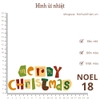 Hình ủi nhiệt - chủ đề NOEL - dùng bàn ủi ép hình lên áo đơn giản, không phai màu, giặt máy vô tư