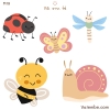 Set hình ủi cho bé (Mã: MO1 - MO22)