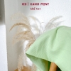 Vải cotton gân giãn 4 chiều, chất dày mềm, đanh không bai nhão, may quần legging cho mẹ và bé,....