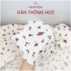 Vải GÂN THÔNG HƠI - hoa nhí xinh xinh, may quần áo nữ và baby,....