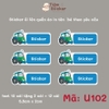Sticker in tên bé theo yêu cầu - mẫu mới cập nhật