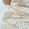 CG | Vải cotton giấy hình quả Chanh xinh xắn, mỏng nhẹ, thấm hút tuyệt đối may đồ hè cho sơ sinh, trẻ nhỏ