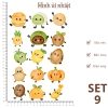 Hình ủi nhiêt - SET HÌNH ỦI - sử dụng bàn ủi ép hình lên quần áo trên các loại vải, bền màu, giặt máy vô tư