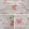 4C | Vải thun cotton 4 chiều in họa tiết đáng yêu cho trẻ sơ sinh, trẻ nhỏ, mẹ bé