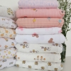 4C | Vải thun cotton 4 chiều in họa tiết đáng yêu cho trẻ sơ sinh, trẻ nhỏ, mẹ bé