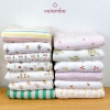 4C | Vải thun cotton 4 chiều in họa tiết đáng yêu cho trẻ sơ sinh, trẻ nhỏ, mẹ bé