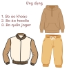 Bo dày, bo thu đông, bo áo khoác, áo hoodie, bo vải chần bông, nỉ, da cá, chân cua,....bản 10cm x 100cm