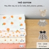 Vải THÔ COTTON - vải không co giãn, sử dụng may đầm váy, body suit, áo baby doll,... cho mẹ và bé