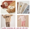 Vải cotton gân giãn 4 chiều, chất dày mềm, đanh không bai nhão, may quần legging cho mẹ và bé,....