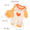 Bo gấu áo, gấu quần, bo tay, bo bộ dài, bo cổ,....cho vải hè thu (mỏng đến dày vừa đều ok)