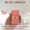 BO CỔ - Cuộn bo cổ bản 5-6cm dài 130 - 170cm, dùng làm bo cổ áo thun cổ tròn cho vải hè