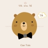 Hình ủi đầu gấu các kiểu đồng giá 5k