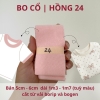 BO CỔ - Cuộn bo cổ bản 5-6cm dài 130 - 170cm, dùng làm bo cổ áo thun cổ tròn cho vải hè