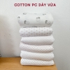 PC - Vải thun cotton PC dày vừa in hình caro, chấm bi đơn giản cho mẹ và bé