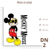 Hình ủi  nhiệt DISNEY - dùng trang trí quần áo cho bé,....sử du ngj đơn giản, độ bên cao