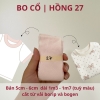 BO CỔ - Cuộn bo cổ bản 5-6cm dài 130 - 170cm, dùng làm bo cổ áo thun cổ tròn cho vải hè
