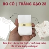 BO CỔ - Cuộn bo cổ bản 5-6cm dài 130 - 170cm, dùng làm bo cổ áo thun cổ tròn cho vải hè
