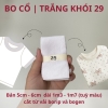 BO CỔ - Cuộn bo cổ bản 5-6cm dài 130 - 170cm, dùng làm bo cổ áo thun cổ tròn cho vải hè