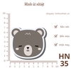 Hình ủi nhiệt - HÌNH NHỎ 5k - ủi quần áo, đầm váy, sử dụng bàn ủi ép hình - bền màu, giặt máy vô tư