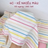 4C | Cotton 4c kẻ sọc cho bé trai, bé gái, bố mẹ, mịn mát sờ là thích, mặc là mê