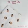 Set vải cotton PC may quần áo hè cho mẹ, thu đông cho sơ sinh, trẻ nhỏ, trẻ lớn,...