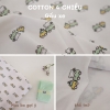 4C | Vải thun cotton 4 chiều in họa tiết đáng yêu cho trẻ sơ sinh, trẻ nhỏ, mẹ bé