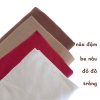 PC | Vải thun cotton PC màu trơn co giãn 2 chiều và 4 chiều, chất dày và dày vừa may sơ sinh đến bố mẹ
