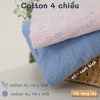 4C-PM | Set vải phối cotton 4c + Petit modal, may quần áo hè thu cho sơ sinh, đến mẹ bé