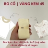 BO CỔ - Cuộn bo cổ bản 5-6cm dài 130 - 170cm, dùng làm bo cổ áo thun cổ tròn cho vải hè