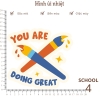 Hình ủi  nhiệt - MY SCHOOL - ủi áo phông cho bé nhỏ, thanh niên,...