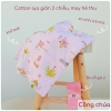 Vải thun cotton mỏng mát, may quần áo mặc hè cho bé
