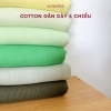 Vải cotton gân giãn 4 chiều, chất dày mềm, đanh không bai nhão, may quần legging cho mẹ và bé,....