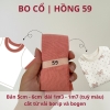 BO CỔ - Cuộn bo cổ bản 5-6cm dài 130 - 170cm, dùng làm bo cổ áo thun cổ tròn cho vải hè