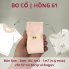 BO CỔ - Cuộn bo cổ bản 5-6cm dài 130 - 170cm, dùng làm bo cổ áo thun cổ tròn cho vải hè