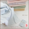 vải thun cotton PC hàng thiết kế, may quần thu đông cho sơ sinh đến mẹ bé (có sỉ cây)