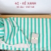 4C | Cotton 4c kẻ sọc cho bé trai, bé gái, bố mẹ, mịn mát sờ là thích, mặc là mê