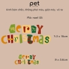 Hình ủi nhiệt, chủ đề noel