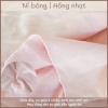 Nỉ bông may quần áo mùa đông, chất dày, mềm, co giãn 2 chiều, may cho sơ sinh  đến người lớn đều được
