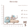 Hình ủi nhiệt - ô tô cute - sử dụng bàn là ép hình lên quần áo, giặt máy vô tư, không phai màu, không bong tróc