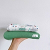 Set vải thông hơi hoạ tiết phối cùng cotton trơn 2 chiều quần áo, túi ngủ cho bé