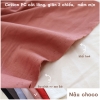 Vải cotton PC Hàn Quốc, 1m x 1m4, chất vừa, mềm mịn may hè thu cho mẹ và bé