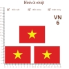 Hình ủi nhiệt - chủ đề VIỆT NAM THÂN YÊU -ủi áo thun, áo dài,....