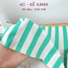 4C | Cotton 4c kẻ sọc cho bé trai, bé gái, bố mẹ, mịn mát sờ là thích, mặc là mê