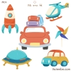Set hình ủi cho bé (Mã: MO1 - MO22)