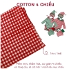 Vải Noel + Tết cho bé, mẹ, nhiều chất liệu, may quần áo, body, đầm váy,.... các kiểu