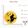 Hình ủi nhiệt - HALLOWEEN - ủi trang trí quần áo, trên các loại vải, bền màu, giặt máy vô tư