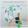 Vải thun cotton mỏng mát, may quần áo mặc hè cho bé